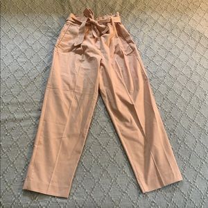 NWT Ann Taylor High Waisted Paperbag Pants